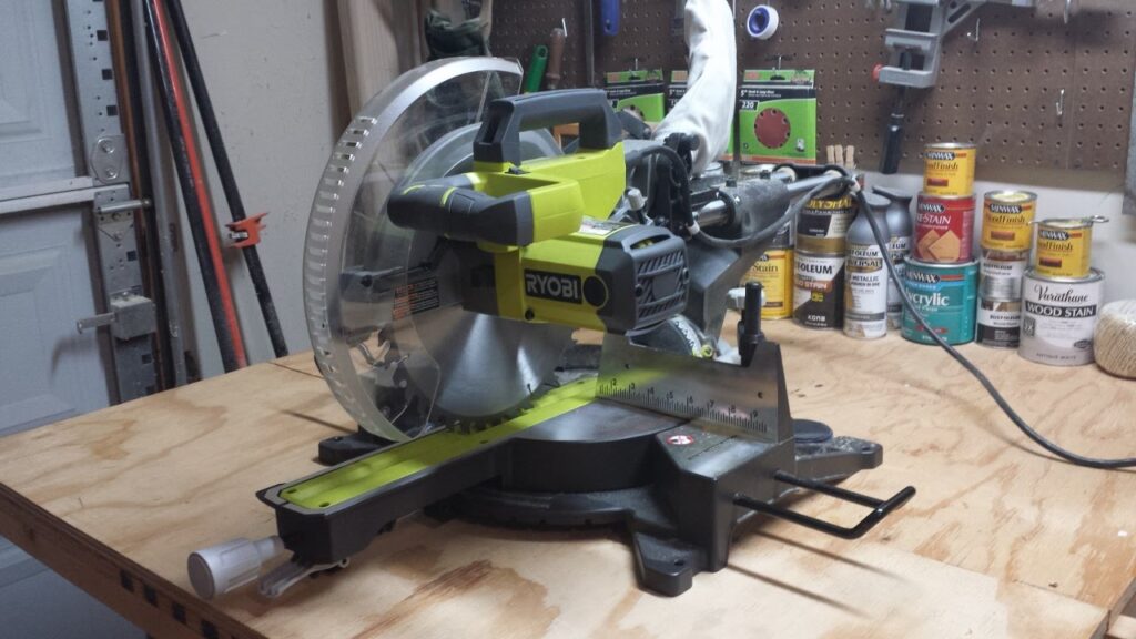 How deep can a 10" Miter Saw cut?