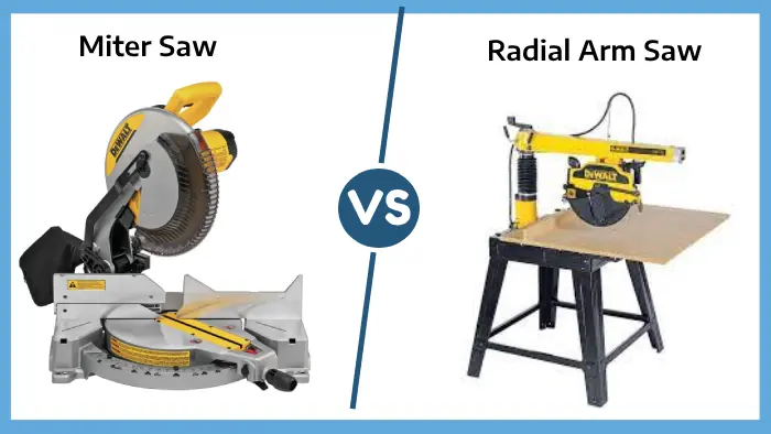 Radial Arm Saw vs. Miter Saw