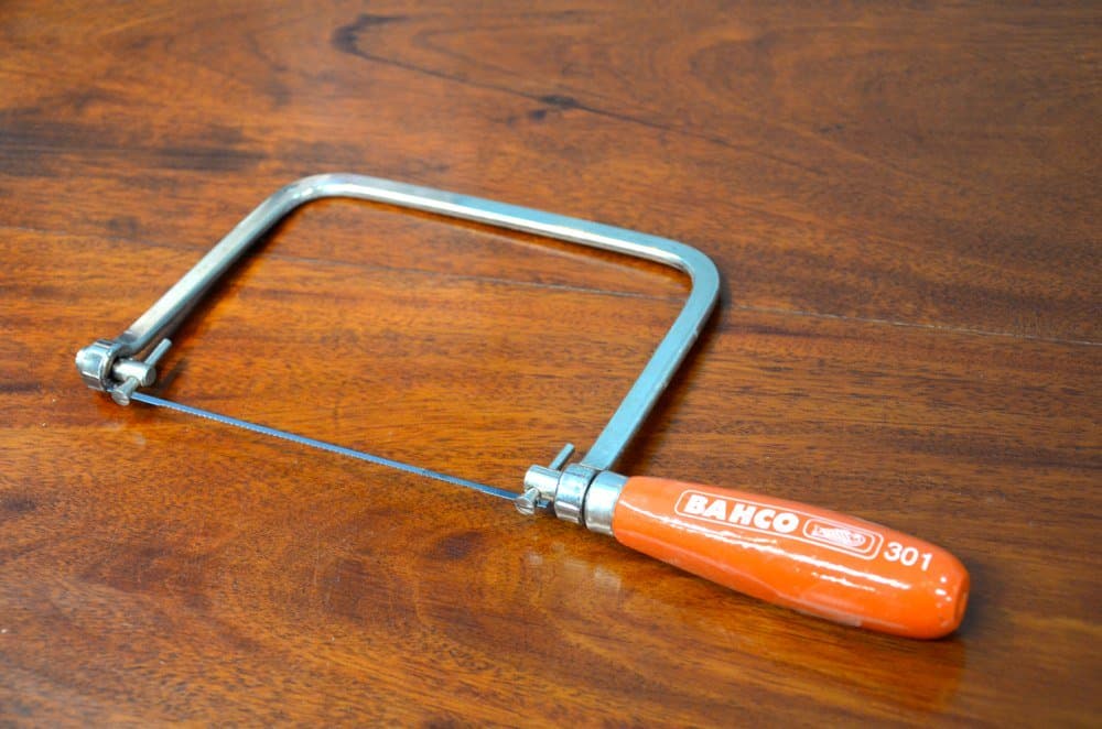Coping saw for Cutting metal