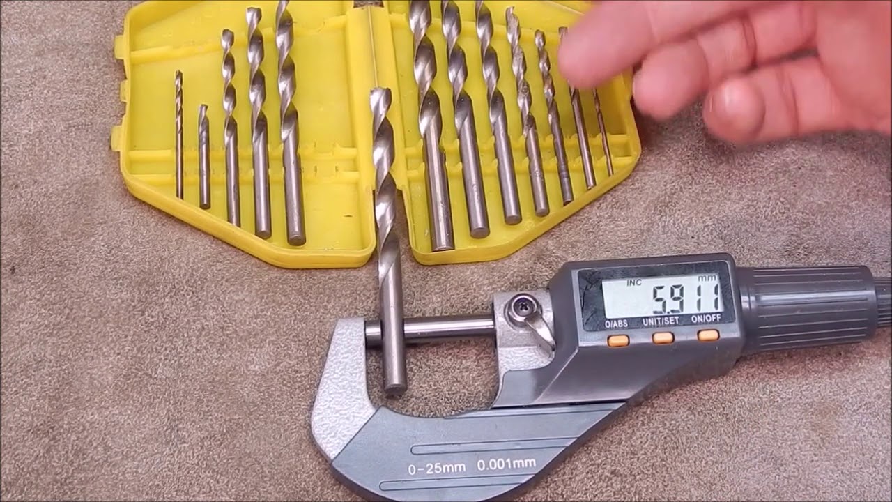 How to Measure a Drill Bit