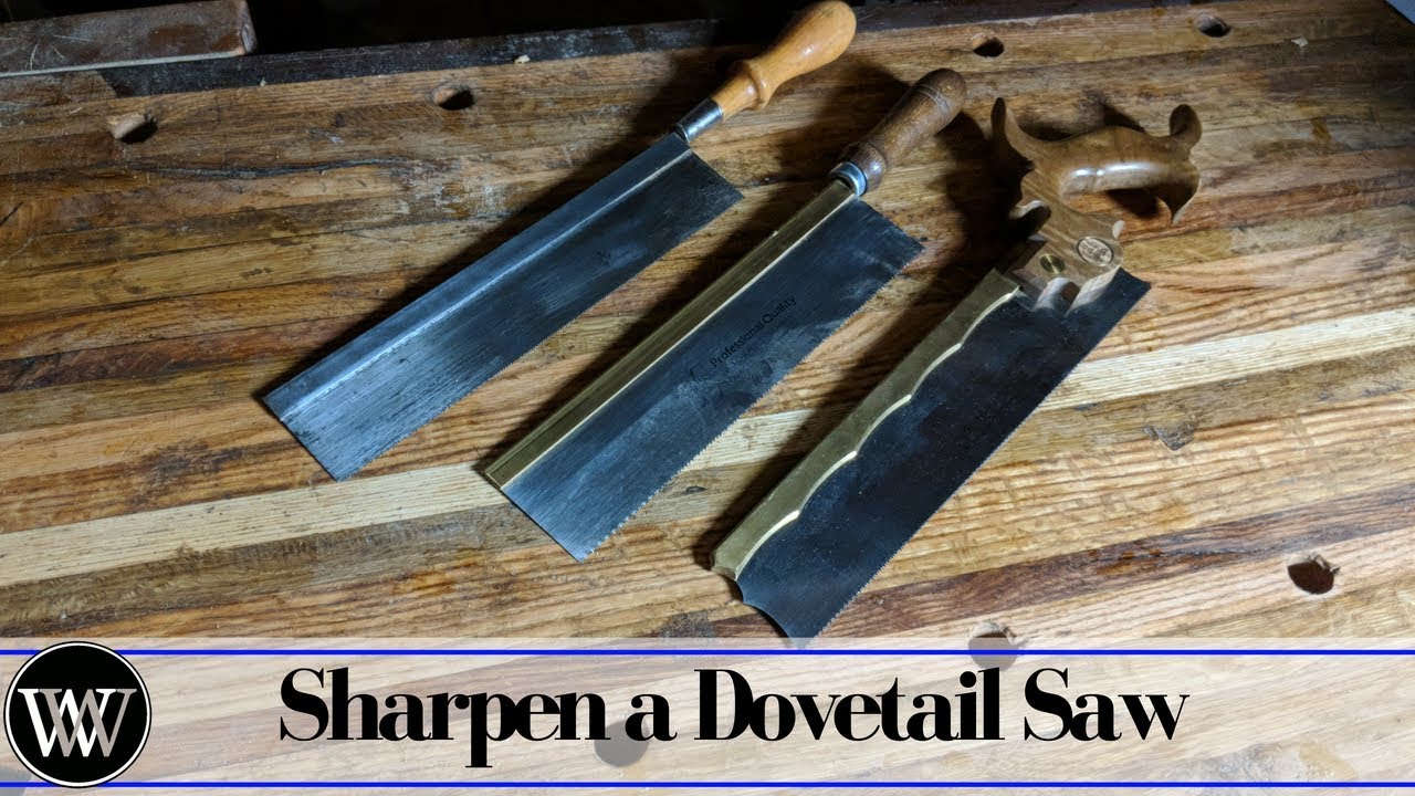 How to Sharpen a Dovetail Saw