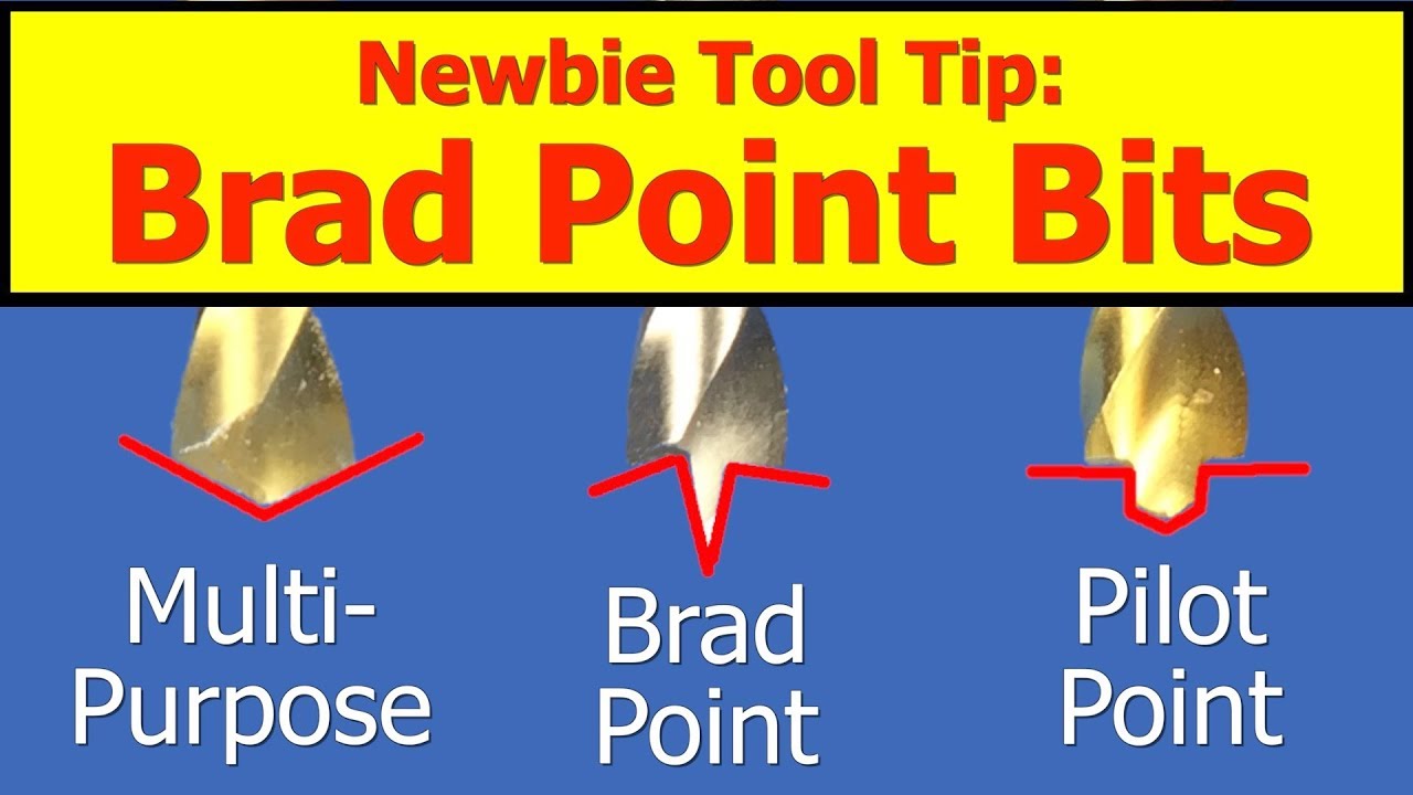 What is a Brad Point Drill Bit Used For