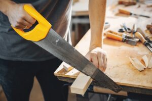 What is a crosscut saw used for?