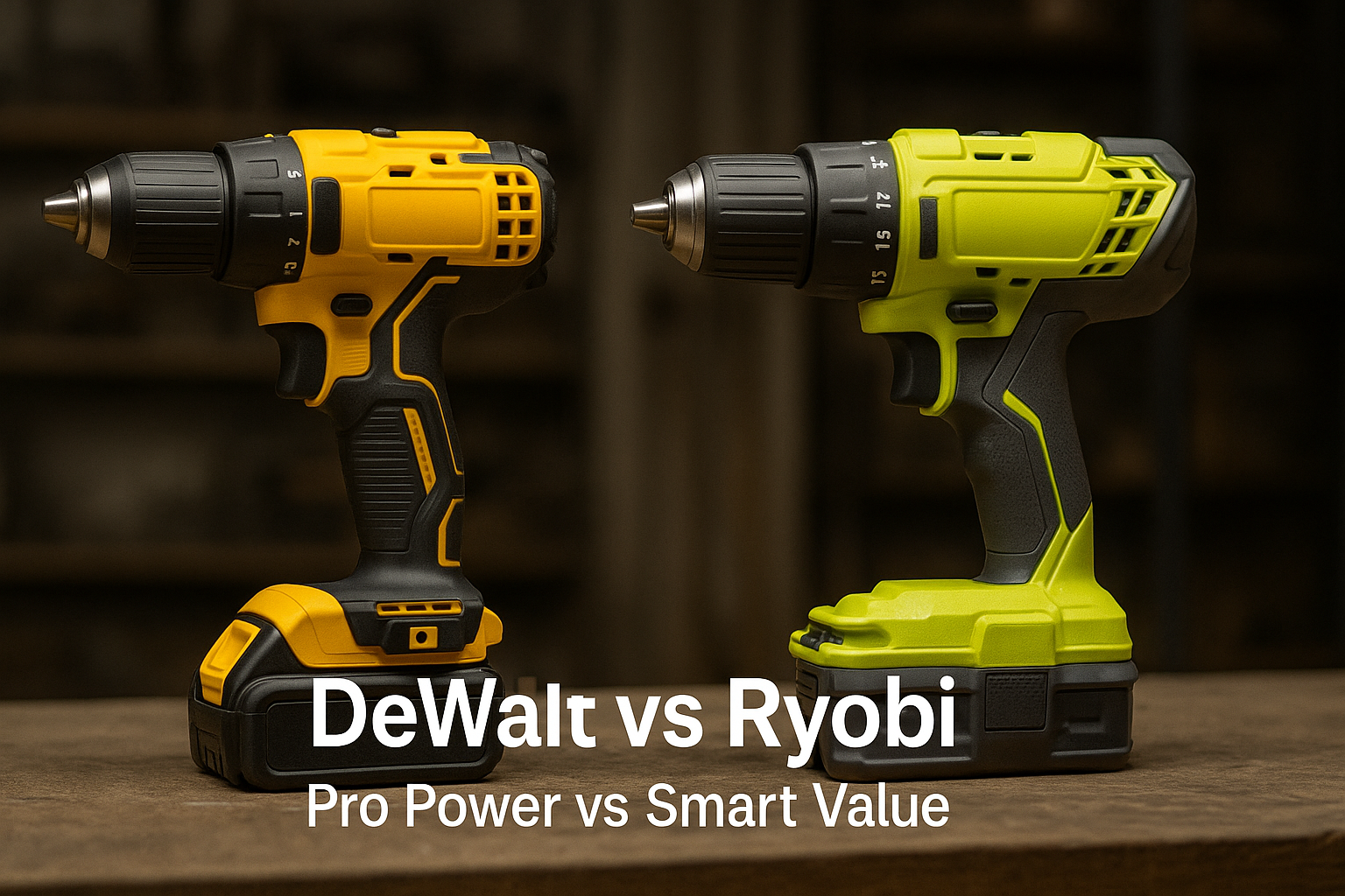 DeWalt vs Ryobi 2025