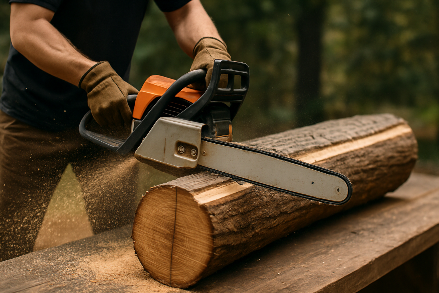 best chainsaw for ripping logs