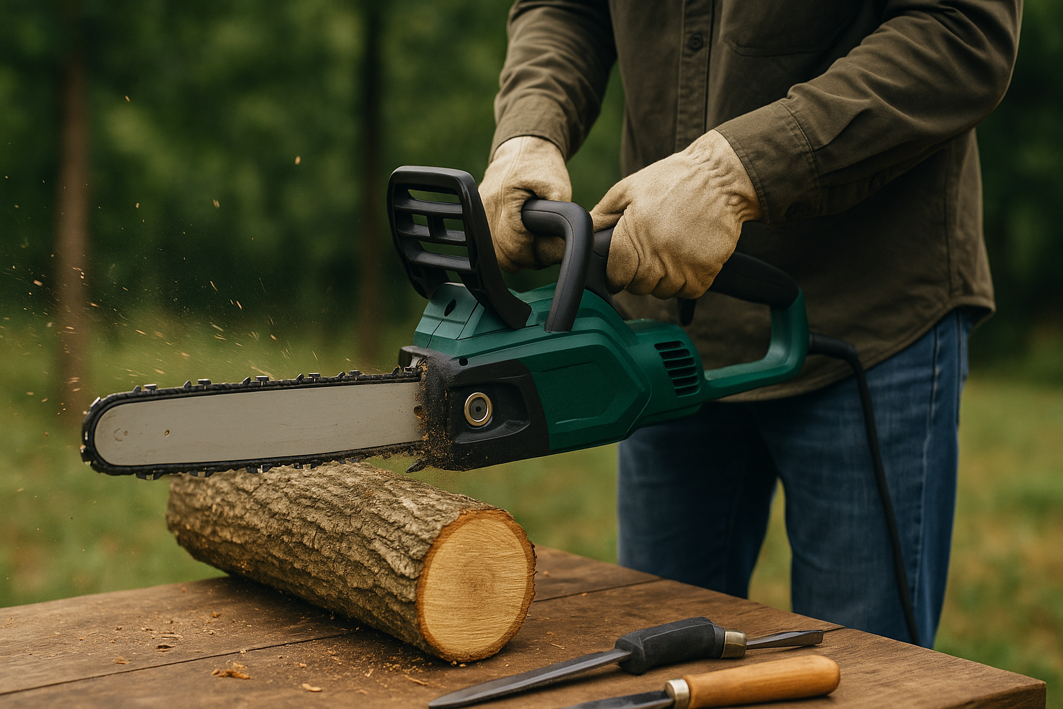 best electric chainsaw for cutting trees
