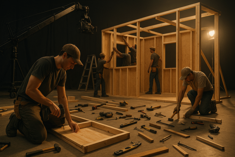 film set building tools