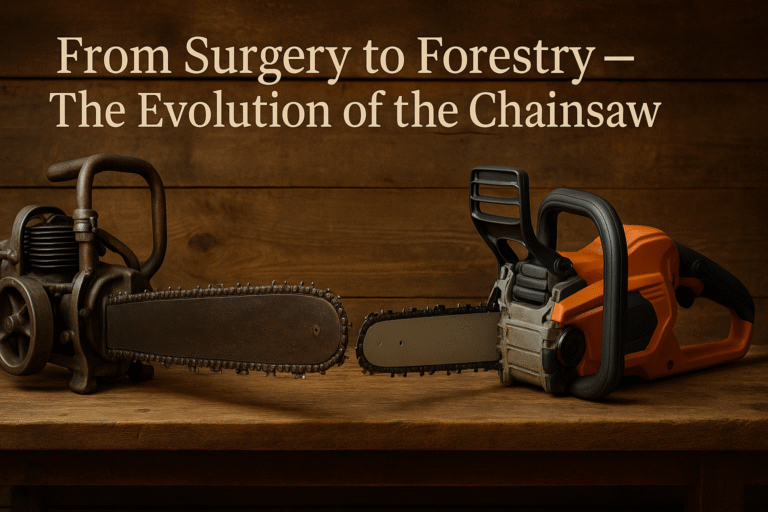 first chainsaw history