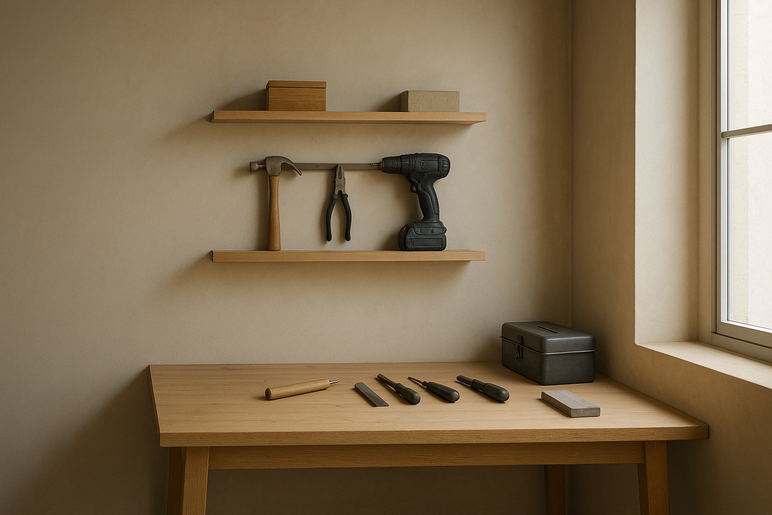 minimalist workshop design